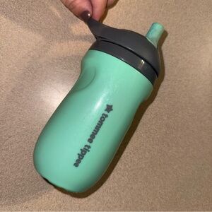 Tommee Tippee Insulated Sporty Spout Bottle, No Spill Toddler Water Bottle
